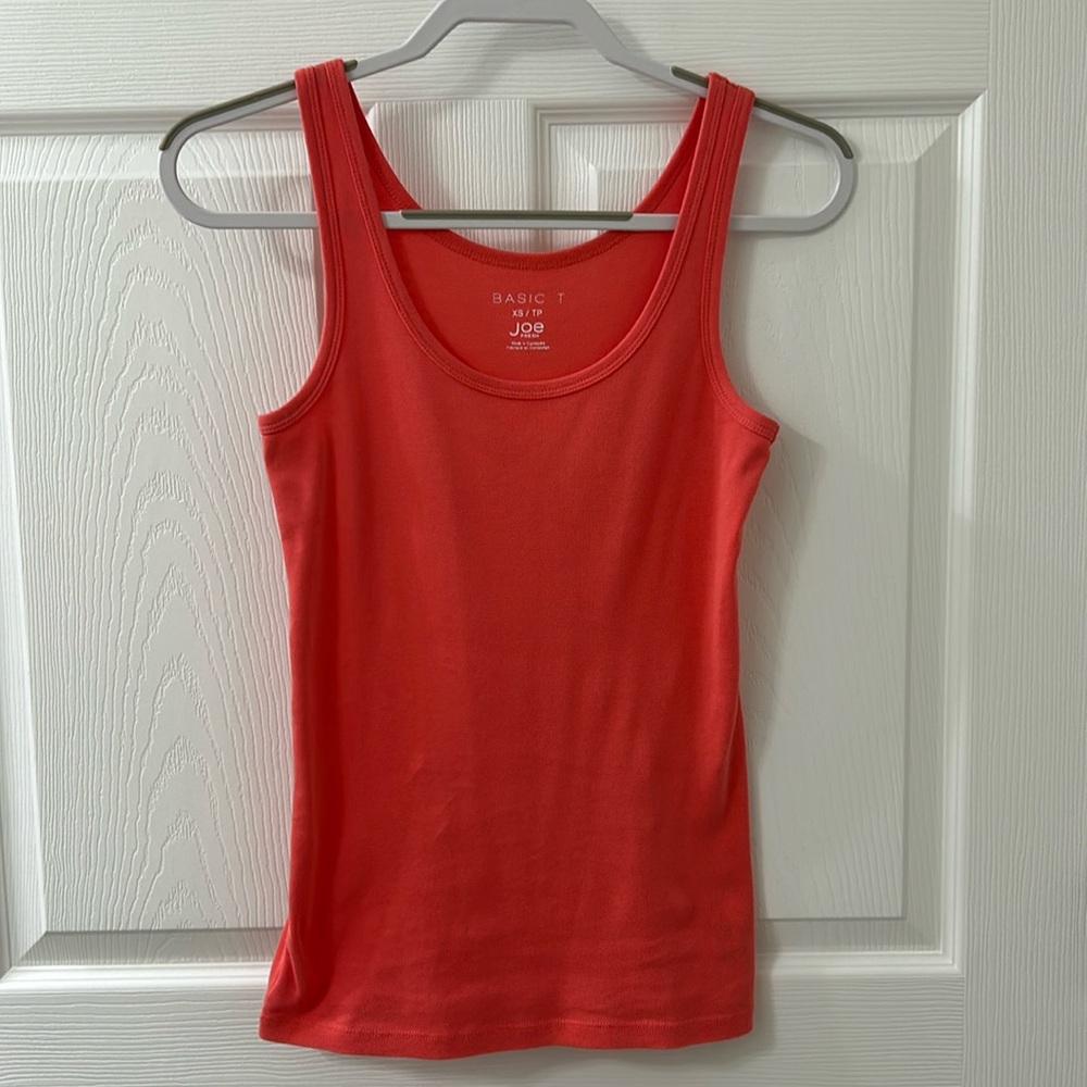 XS Joe Fresh coral tank top